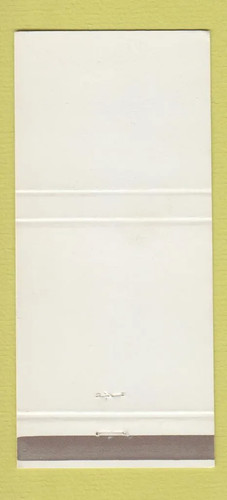 Matchbook cover taft - -,